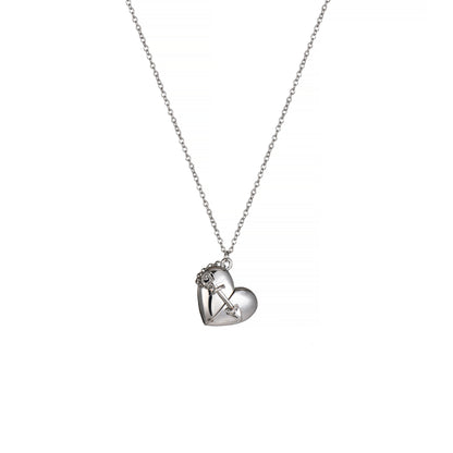 Valentine's Day Love Photo Box Pendant Necklace