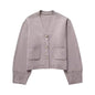 Women's Fashion Simple Style Knitted Jacket