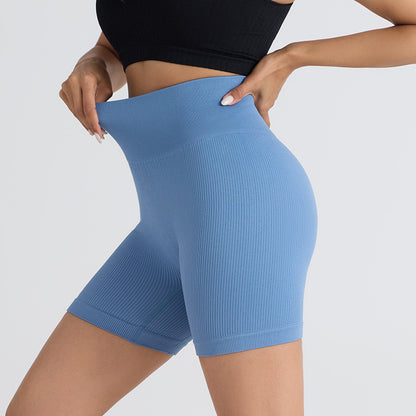 Seamless Thread Stretch Tight Shorts Fitness Exercise