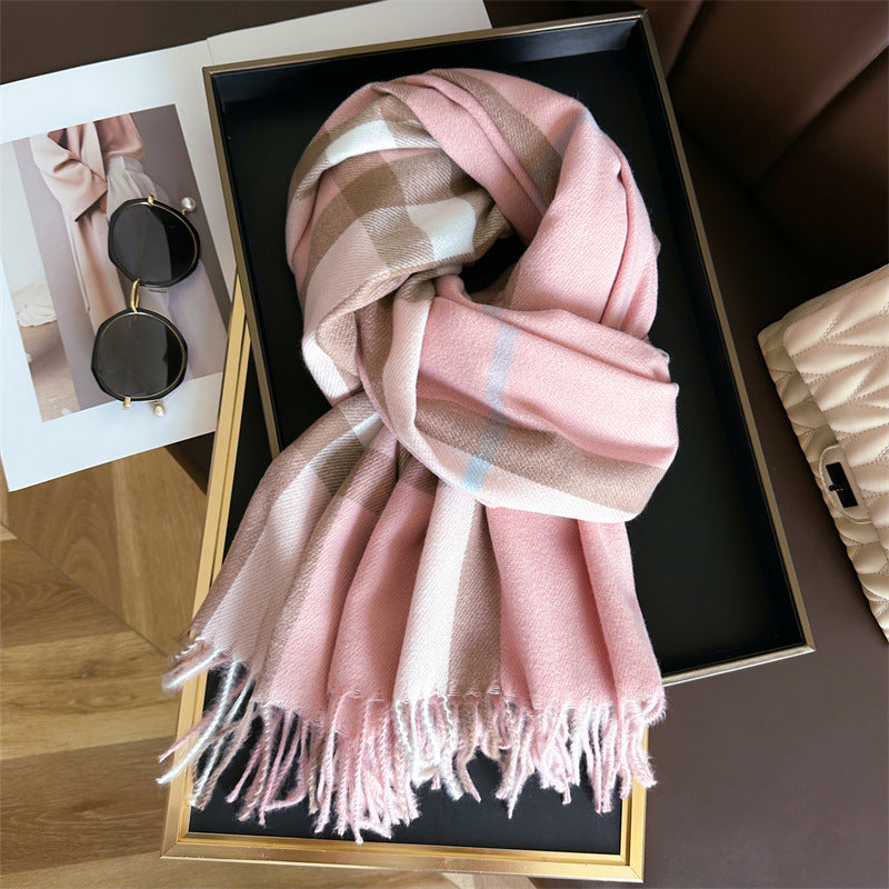 Autumn And Winter Fashion All-match Tassel Scarf