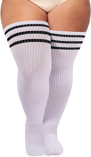 Plus-sized Plus Size Knee Socks Long-barreled Compression Stockings