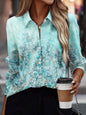 Elegant Women's Loose Long Sleeve Shirt