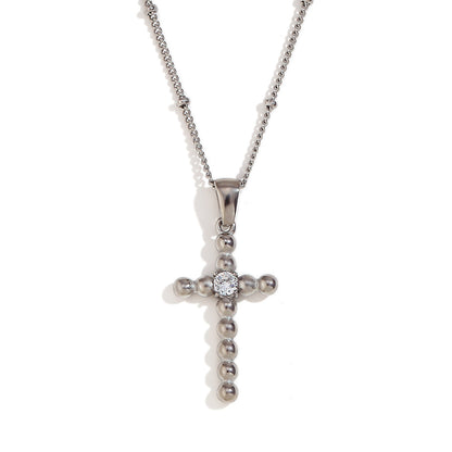 European And American Fashion Retro Cross Necklace