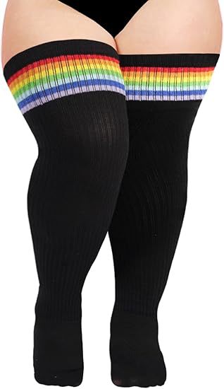 Plus-sized Plus Size Knee Socks Long-barreled Compression Stockings