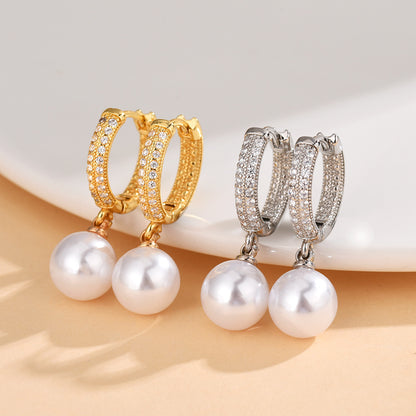 Trendy Grace Long Fashion Pearl Earrings For Women