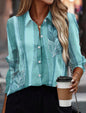 Elegant Women's Loose Long Sleeve Shirt