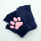 3D Cat's Paw Gloves Cute Animal Pattern