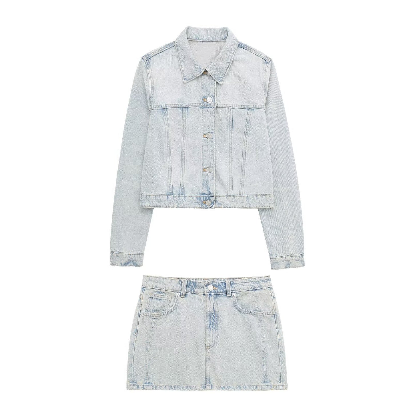 Fashion Women's Casual Denim Jacket Coat