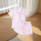 Women's Fashion Personalized Bow Pajamas Suit