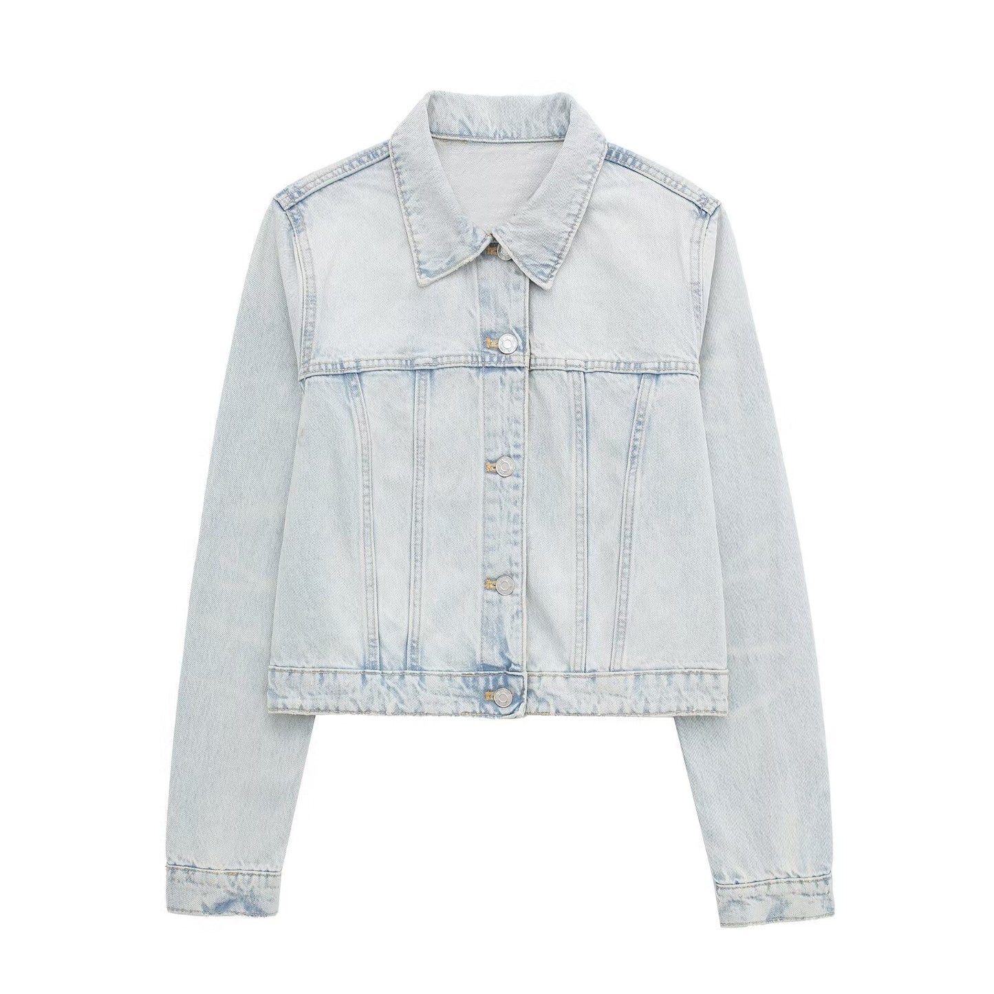 Fashion Women's Casual Denim Jacket Coat