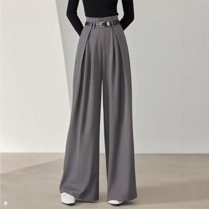 Loose Trousers Wide Leg Women's High Waist Bud-shaped Pants