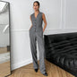 French Slim V-neck Simple Graceful Casual Suit