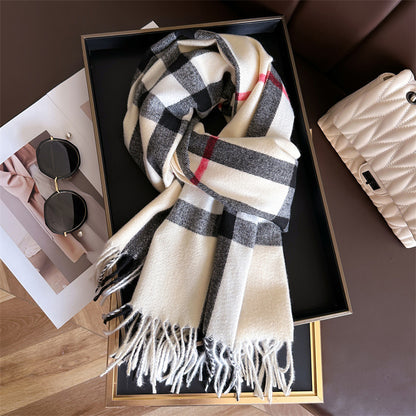 Autumn And Winter Fashion All-match Tassel Scarf