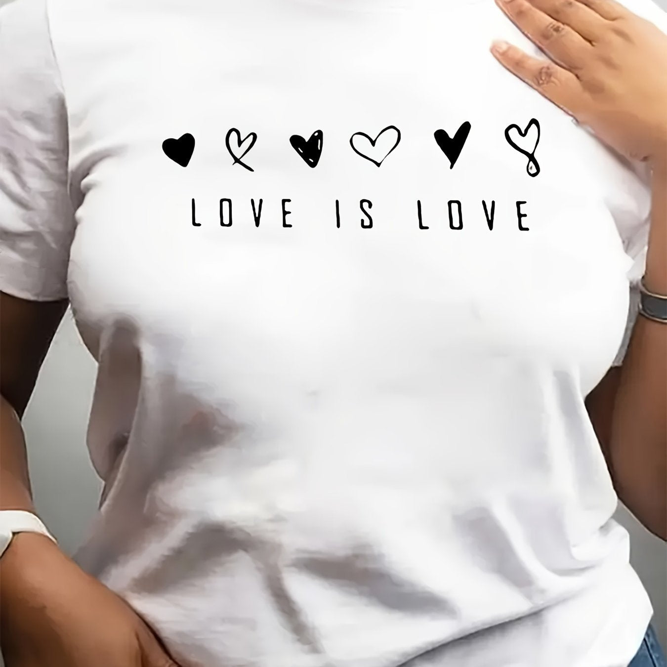 Valentine's Day Women's Plus Size T-shirt