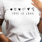 Valentine's Day Women's Plus Size T-shirt