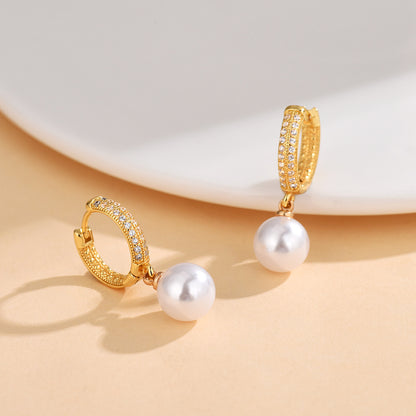 Trendy Grace Long Fashion Pearl Earrings For Women