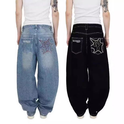 New Hip-hop Fashion Jeans For Men And Women