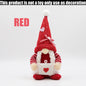 Valentine's Day Dwarf Nordic Faceless Doll Valentine's Day Rudolph Ornaments