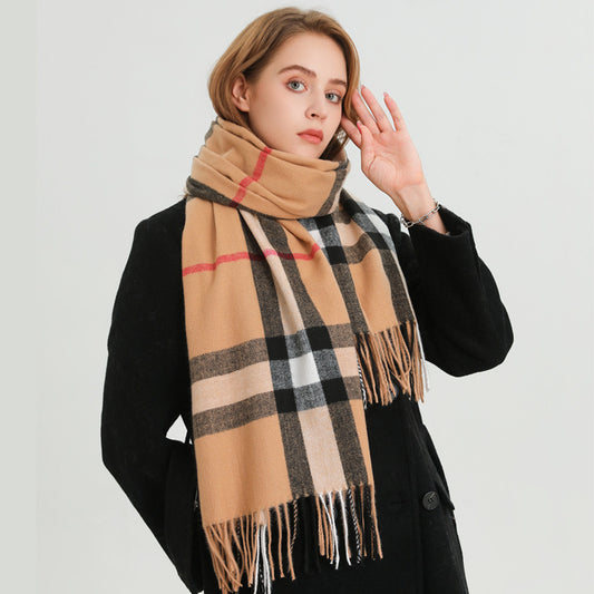 Autumn And Winter Fashion All-match Tassel Scarf