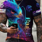 Loose Summer New Round Neck Print T-shirt