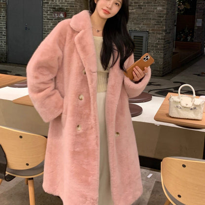 Slimming High-end Temperament Popular Long Coat