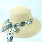 Women's Big Brim Bowknot All-Match Hat