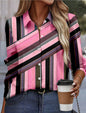 Elegant Women's Loose Long Sleeve Shirt