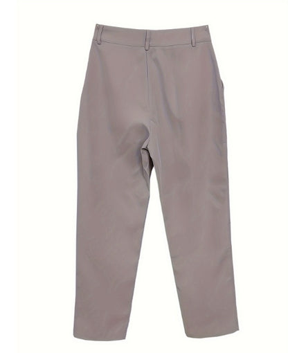 Women's Fashionable Casual Solid Color Pants