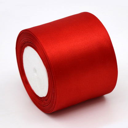 8CM Wide Ribbon Silk Colored Ribbons Wedding Supplies