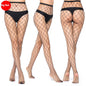 Plus Size Fishnet Stockings Black Silk Female Four Seasons Thin Super Elastic Romper