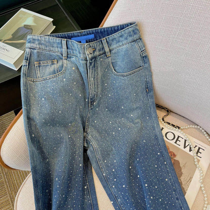 Fashion Personality Female Retro Mop Pants