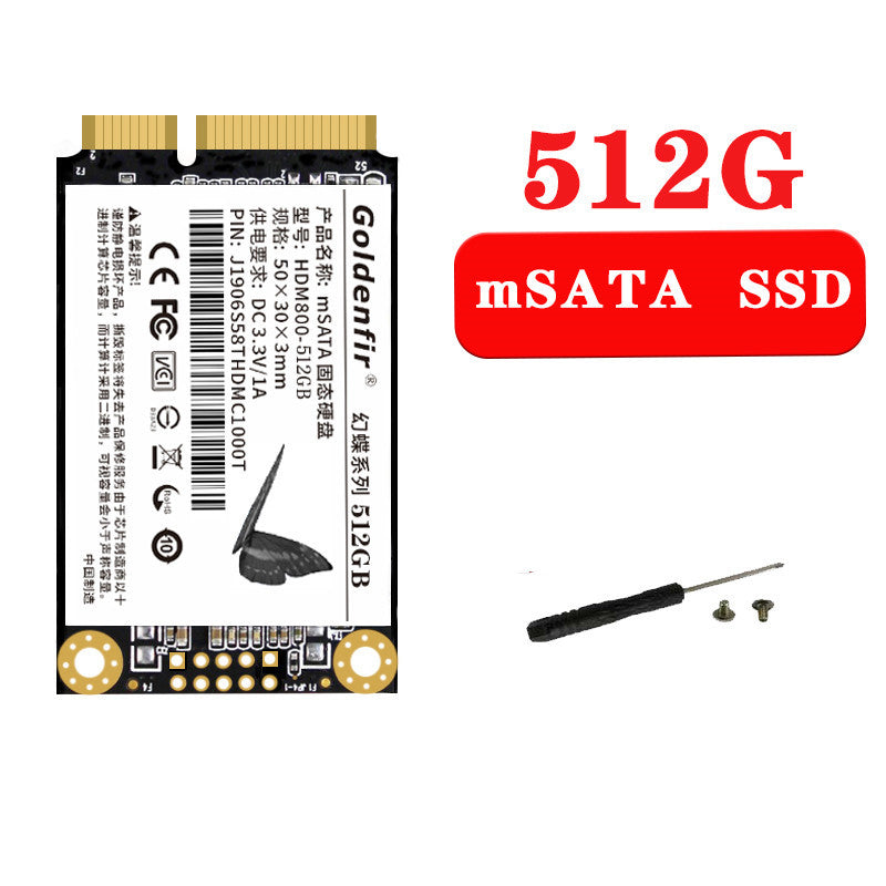 Solid State Drive Brand New 512GB Desktop Notebook Computer Universal Mini SATA Genuine SSD