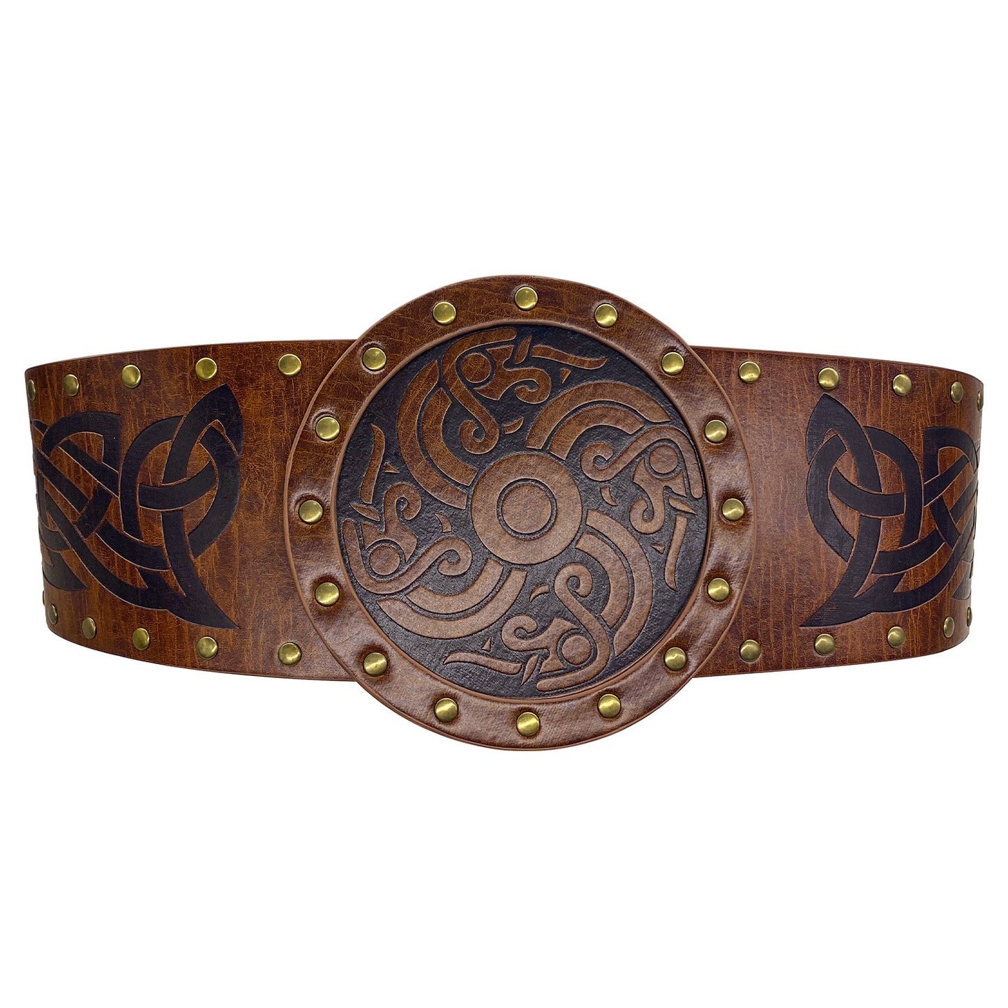 Wide Belt Retro Waist Seal Knight Style Belt