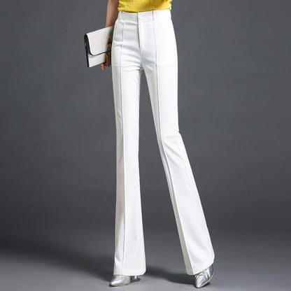 Bell-bottom Pants Women's High Waist Drooping Wide-leg Trousers