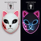 Luminous Line LED Cat Face Mask