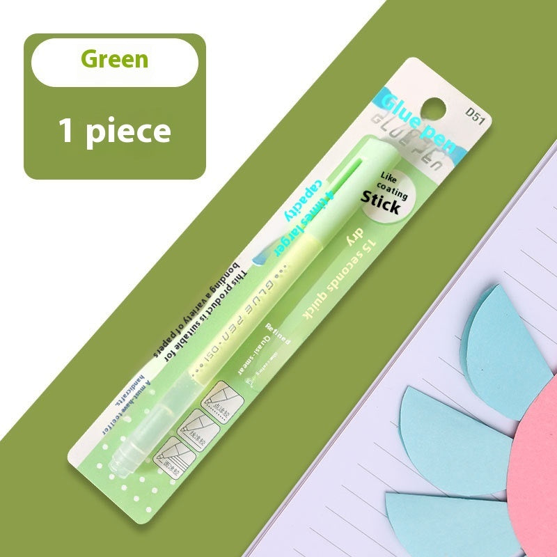 Children's Handmade Hand Account Quick-drying Glue Student Creativity Color Dispensing Pen