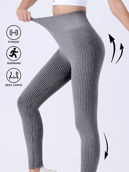 2 Pack Butt Lifting Leggings For Women Booty High Waisted Workout Yoga Pants Scrunch Butt Gym Seamless Booty Tights