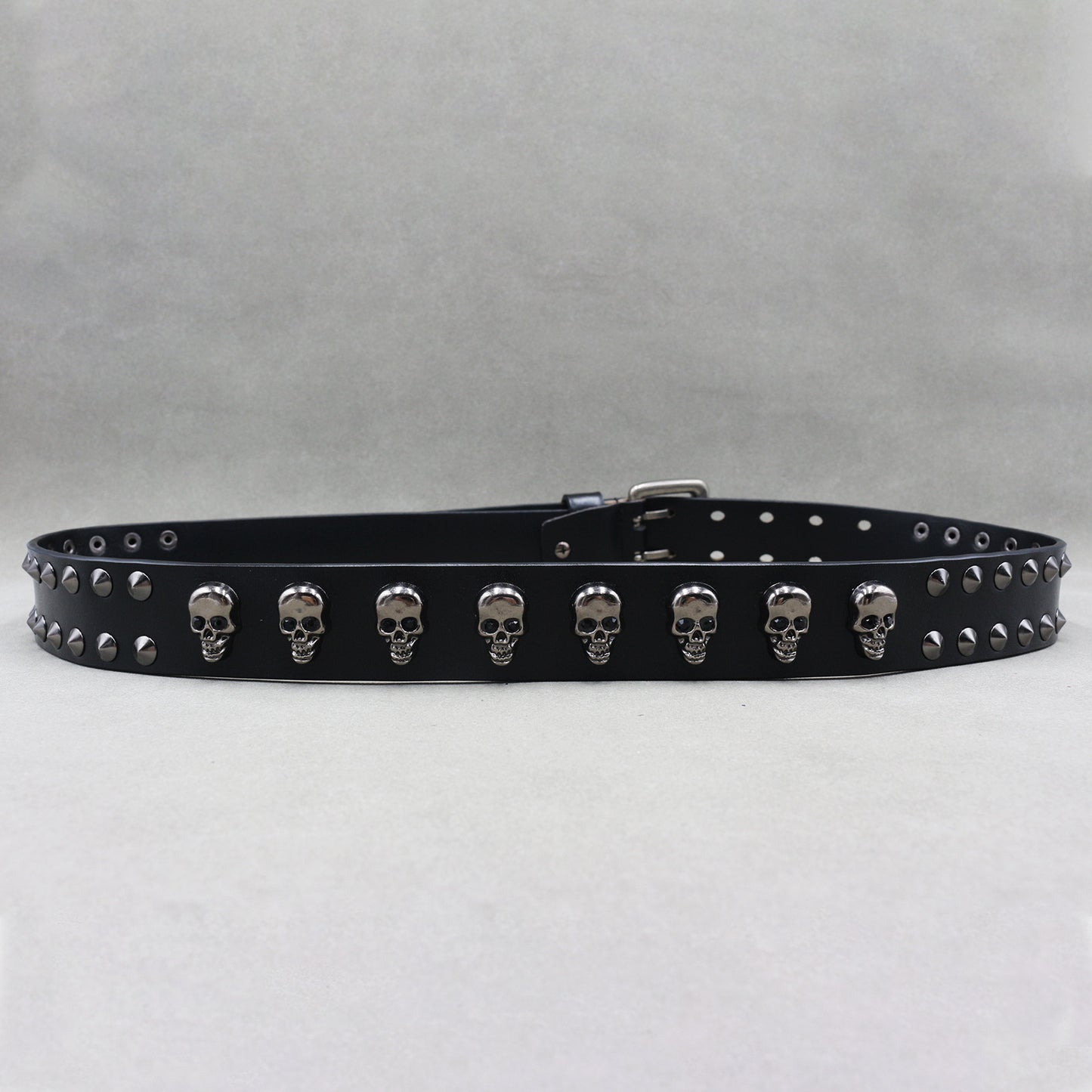 Alloy Skull Original Punk Rivet Belt