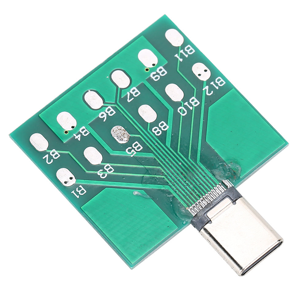 2pcs Dock Test Board USB 5 Pin Battery Power Charging Port Easy Test Repair for Android Type C Phone(1 )