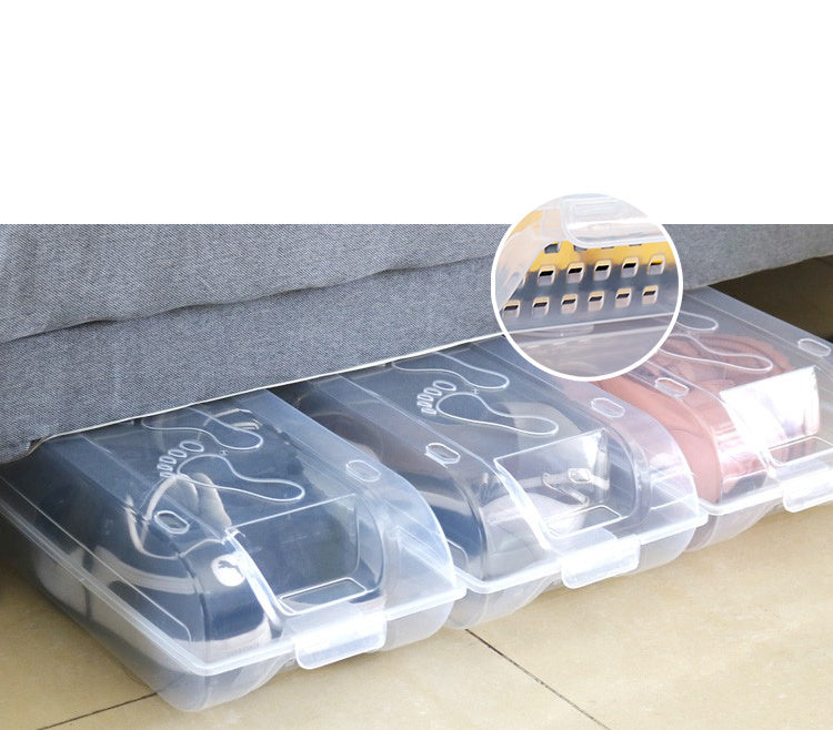 Transparent Drawer Wardrobe Shoe Storage Box