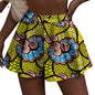 African Duplex Printing Batik Shorts