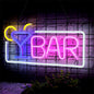 Brightly Colored Neon Advertising Lights For Bar Parties