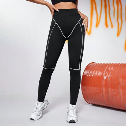 Fleece-lined Thick Yoga Pants High Waist Hip Lift Tight Leggings