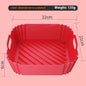 Food Grade Air Fryer Silicone Baking Tray