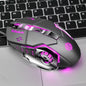 Macro Definition Gaming Competitive Office Home Metal Backboard Housing USB Wired Mouse