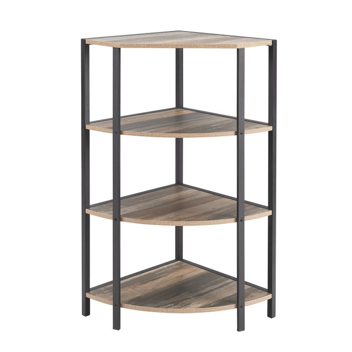 4-Tier Corner Shelf,Multipurpose Display Storage Stand For Kitchen,Home Office,living Room,Small Space