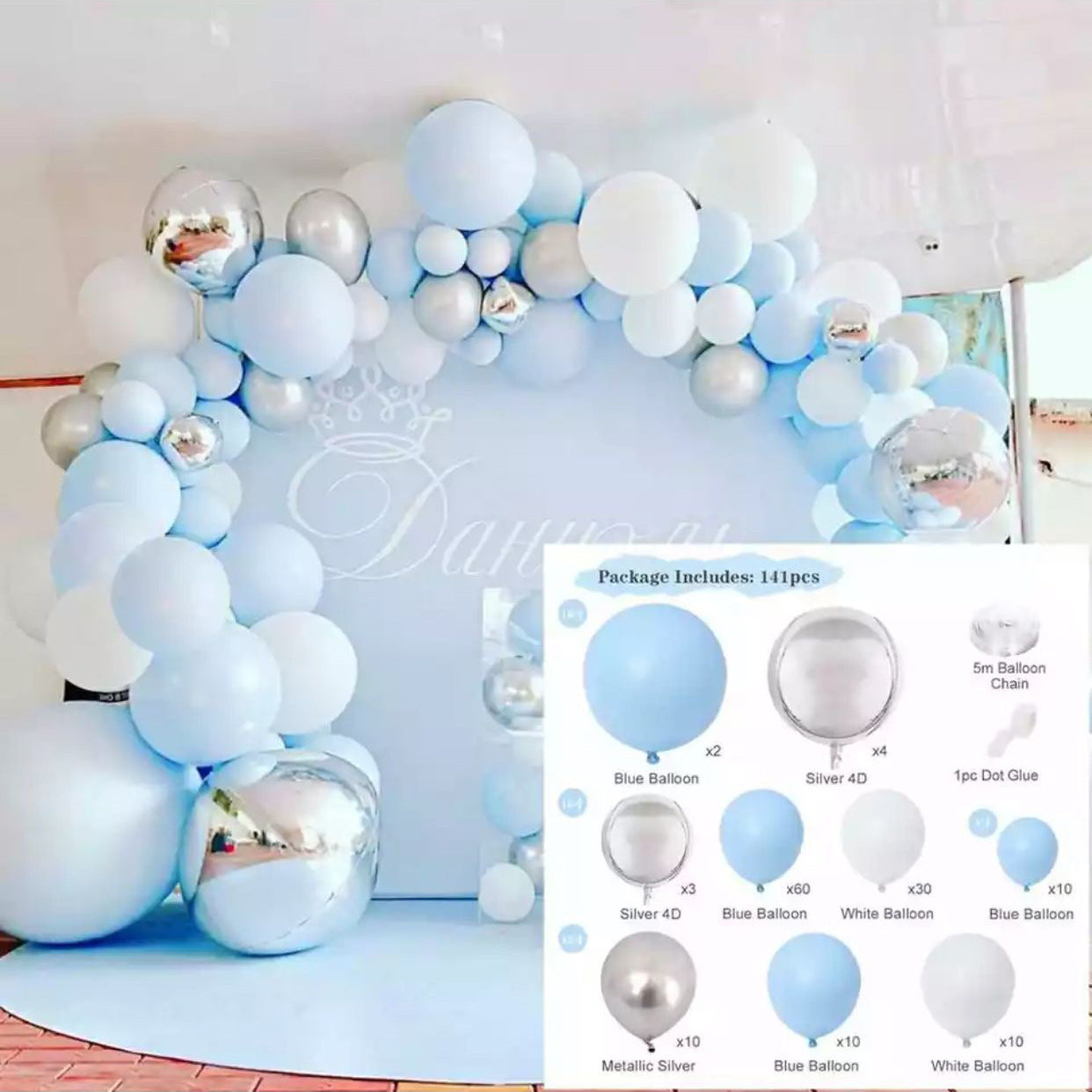 Macaron Balloon Garland Arch Wedding Birthday Party Decoration