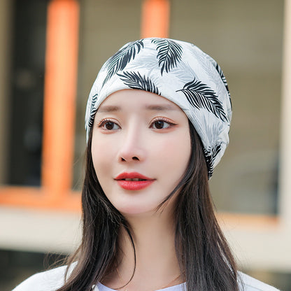 Baotou Silk Scarf Thin Air Conditioning Hat After Chemotherapy