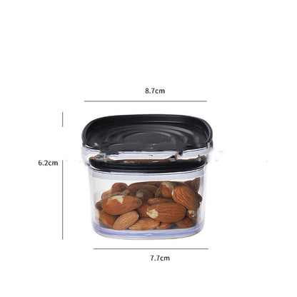 Kitchen Transparent Plastic Grain Storage Box