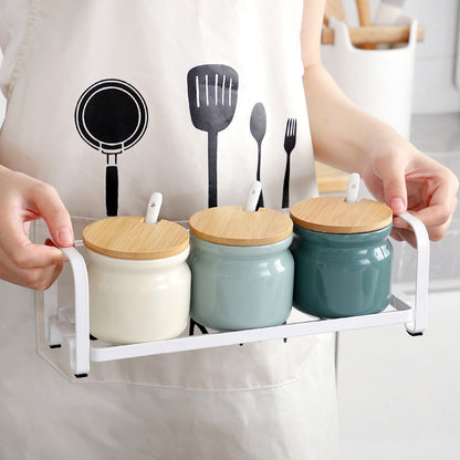 Creative Nordic Kitchen Seasoning Pot Household Ceramics